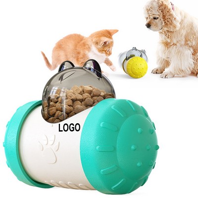 Slow Eating Leaker Tumbler Pet Feeder