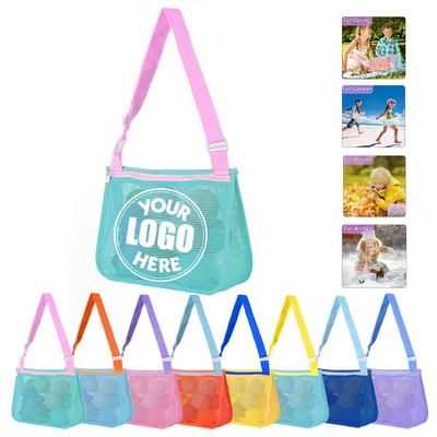 Children's Beach Bag Beach Shell Mesh Bag