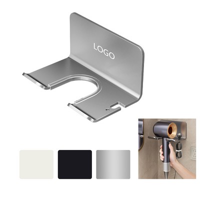 Bathroom Hair Dryer Holder Perforation-free Blower Shelf