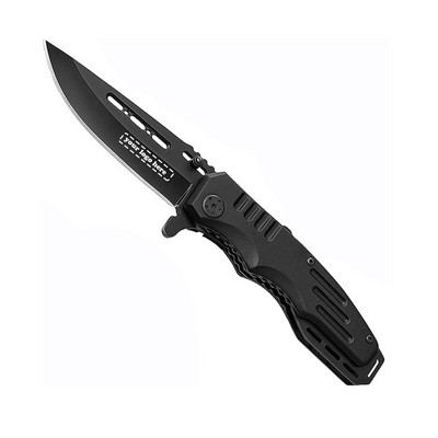 Safety Lock Tactical Folding Knife With Aluminum Handle