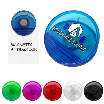 Round Magnetic Plastic Sealing Clip