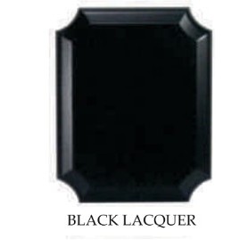 TSC Style Walnut Plaque with Black finish - 9" x 12"