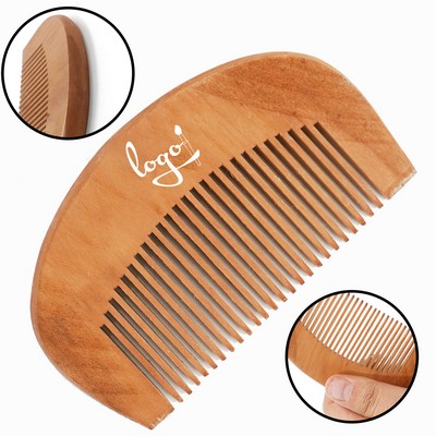 Wooden Beard Comb Hair Brush
