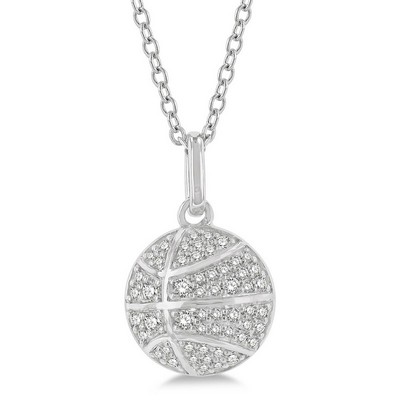 Jilco Diamond Basketball Necklace
