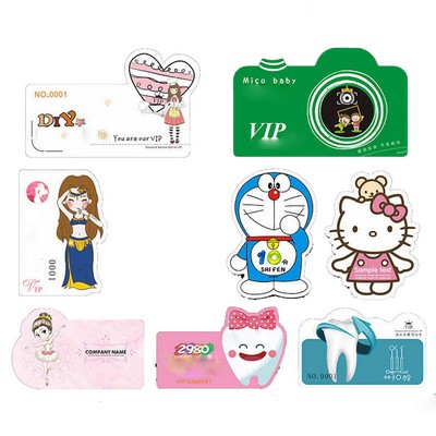 PVC Cartoon Sublimation VIP Membership Card