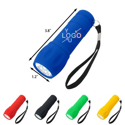 Rubberized LED Flashlight