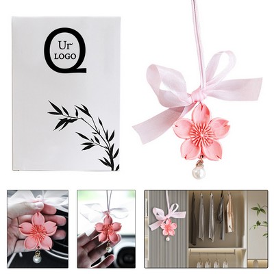 Cherry Blossom Shaped Gypsum Incense Pendant