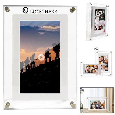 5" Clear Acrylic Digital Photo Frame