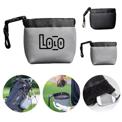 Golf Club Portable Cleaning Bag