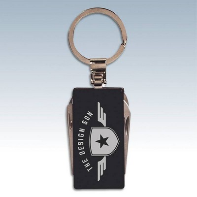 Rectangular 6-Function Keychain