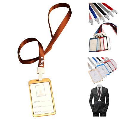ID Card Badge Holder – Secure Tag Sleeve for Office & Daily Use