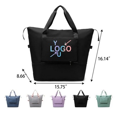 Spacious Collapsible Travel Tote