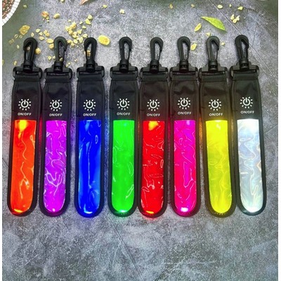 LED Safety Reflective Backpack Belt - USB Powered