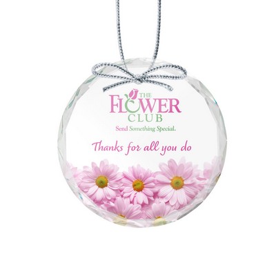 Optical Ornament - Round VividPrint™