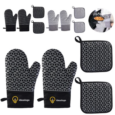 Oven Mitts and Pot Holders Sets