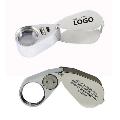 Foldable LED Illuminated Loupe