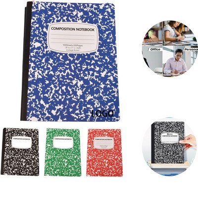 Wide Ruled Composition Notebook for School Office Work Supplies