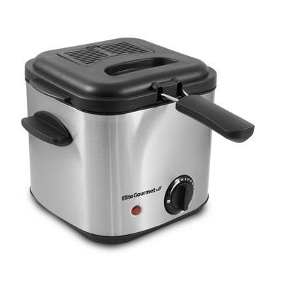 Elite 1.5Qt Deep Fryer Stainless Steel