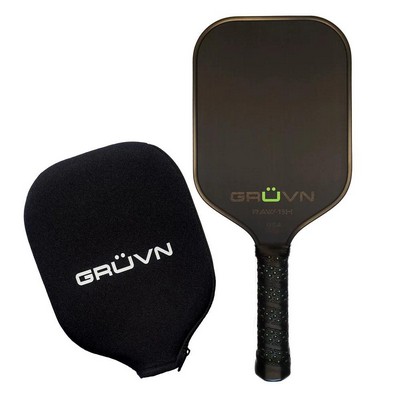 GRUVN Raw-13H Pickleball Paddle Size 16.5'' - Black/Green