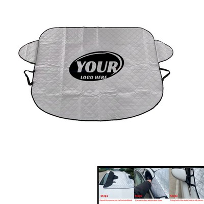 Car Windshield Snow Foldable Sunshade