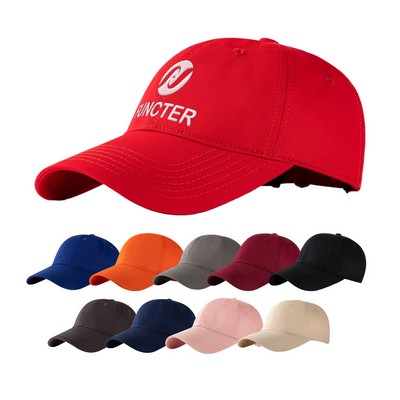 Simple Soft-Top Baseball Cap