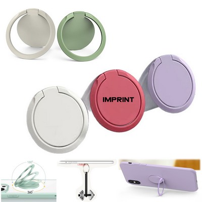 Round Metal Grip Phone Ring Holder Stand