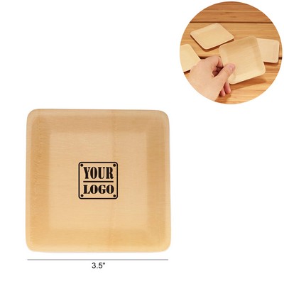 Bamboo Snack Plates