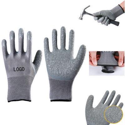 Anti-Slip Rubber Coated Work Gloves
