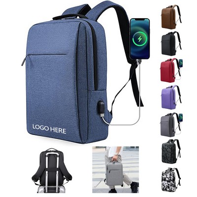 Business Backpack with Charging Port