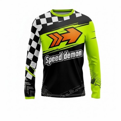Sublimated Long Sleeve T Shirt Unisex