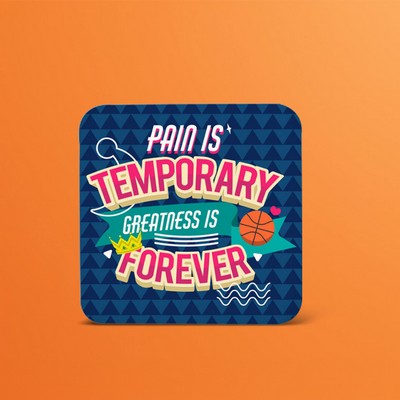 2" Square Custom Buttons