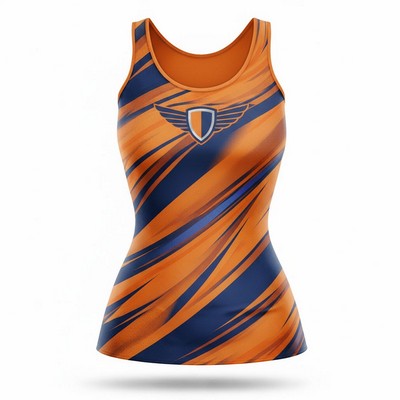 Women's Classic Tank Top Brushed Milk Silk Sublimated