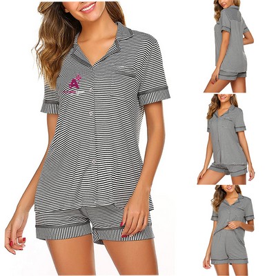 Pajamas Soft Striped women's