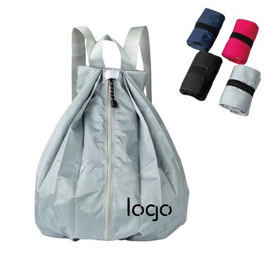 Card-Style Portable Foldable Storage Large-Capacity Backpack