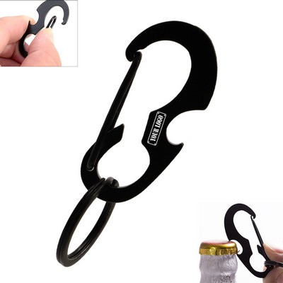 Carabiner Opener with Keyring