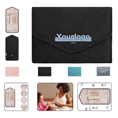 Foldable Jewelry Roll Organizer