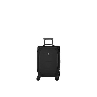 Crosslight, Frequent Flyer Softside Carry-On, 8-Wheel Expandable Cabin Case, Black