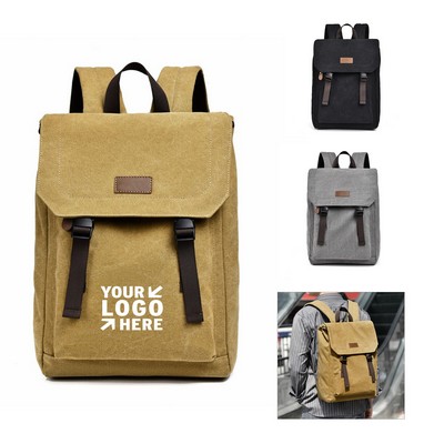 Vintage Canvas Travel Backpack