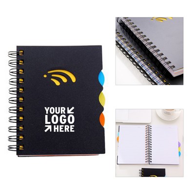 A6 5 Subject Spiral Notebook