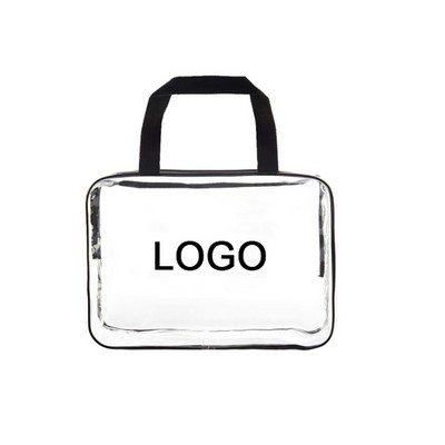 Clear Tote Bag With Zipper