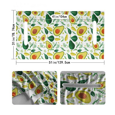 31" x 51" Microfiber Golf Cart Seat Covers Towel