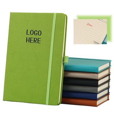 A5 Strap Hardcover Notebook