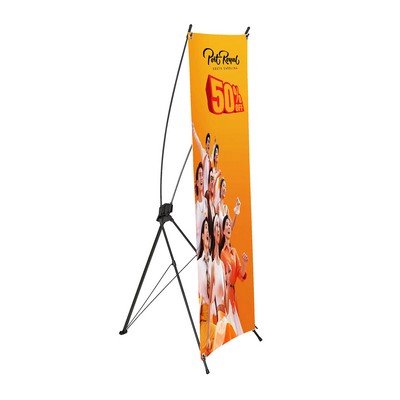 24" x 63" X Banner Kit - 9 mil Polyester