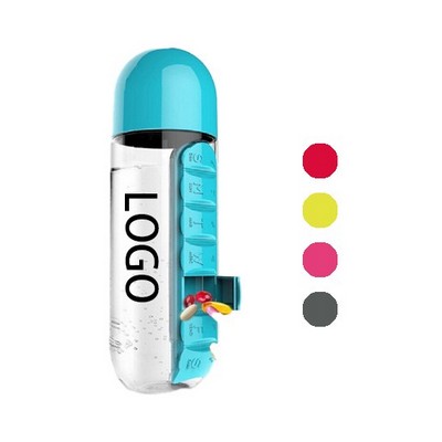 2-In-1 Medicine Box Water Cup