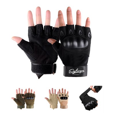 Gym Essential Impact-Reducing Fingerless Glove