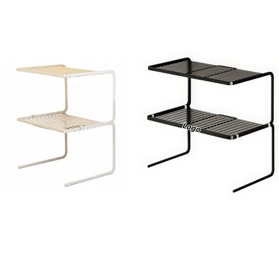 Multi Tier Countertop Organizer for Kitchen Pan Storage and Space Saving