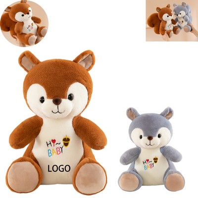 14" Charming Squirrel Plush Toy