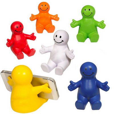 Smiley Face Guy Stress Reliever Phone Holders