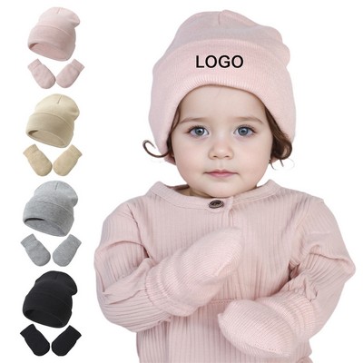 Kids Winter Hat and Gloves Set