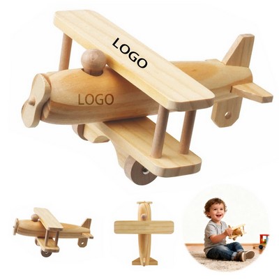 Wooden Toy Airplane